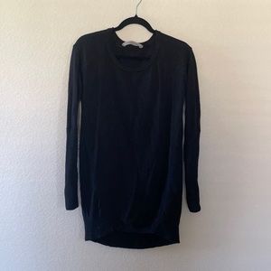 Black Athleta Long Sweater